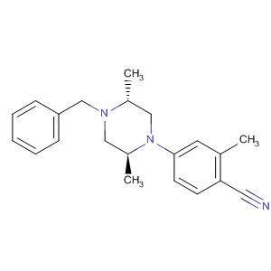 Benzonitrile,4-[(2S,5R)-2,5-dimethyl-4-(phenylmethyl)-1-piperazinyl]-2-methyl-
