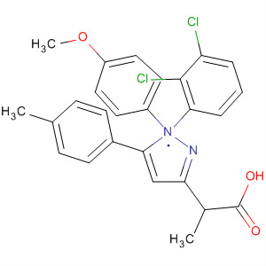 1H-Pyrazole-3-propanoic acid,a-(2,3-dichlorophenyl)-1-(4-methoxyphenyl)-5-(4-methylphenyl)-