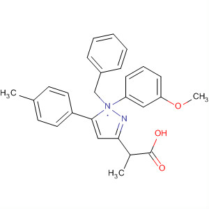 1H-Pyrazole-3-propanoic acid,a-(3-methoxyphenyl)-5-(4-methylphenyl)-1-(phenylmethyl)-