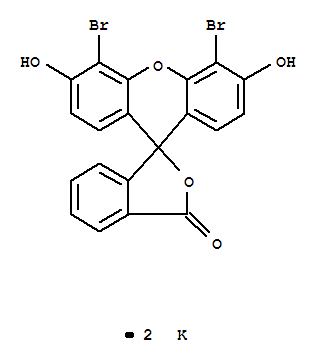 Spiro[isobenzofuran-1(3H),9'-[9H]xanthen]-3-one,4',5'-dibromo-3',6'-dihydroxy-, potassium salt (1:2)