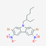 9H-Carbazole, 2,7-dibromo-9-(2-ethylhexyl)-3,6-dinitro-