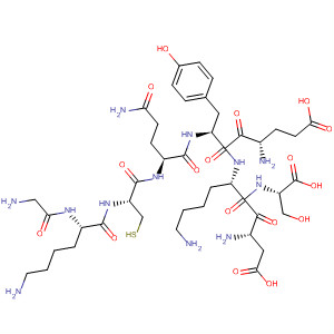 L-Serine,glycyl-L-lysyl-L-cysteinyl-L-glutaminyl-L-a-glutamyl-L-tyrosyl-L-a-aspartyl-L-lysyl-