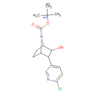 7-Azabicyclo[2.2.1]heptane-7-carboxylic acid,2-(6-chloro-3-pyridinyl)-3-hydroxy-, 1,1-dimethylethyl ester,(1R,2S,3R,4S)-rel-
