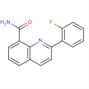 8-Quinolinecarboxamide, 2-(2-fluorophenyl)-