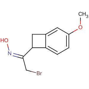 Ethanone, 2-bromo-1-(3-methoxybicyclo[4.2.0]octa-1,3,5-trien-7-yl)-,oxime, (E)-