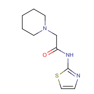 1-Piperidineacetamide, N-2-thiazolyl-
