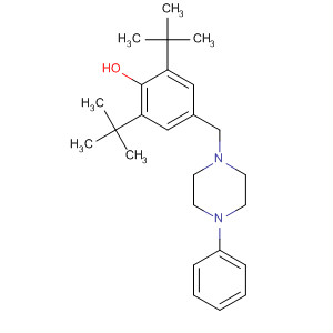 Phenol, 2,6-bis(1,1-dimethylethyl)-4-[(4-phenyl-1-piperazinyl)methyl]-