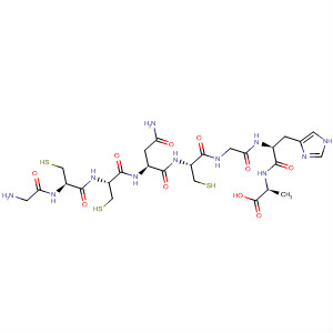 L-Alanine,glycyl-L-cysteinyl-L-cysteinyl-L-asparaginyl-L-cysteinylglycyl-L-histidyl-
