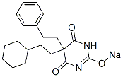 5-(2-Cyclohexylethyl)-5-phenethyl-2-sodiooxy-4,6(1H,5H)-pyrimidinedione