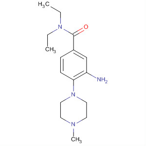 Benzamide, 3-amino-N,N-diethyl-4-(4-methyl-1-piperazinyl)-