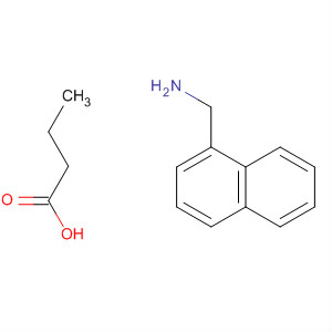Butanoic acid, compd. with 1-naphthalenemethanamine (1:1)