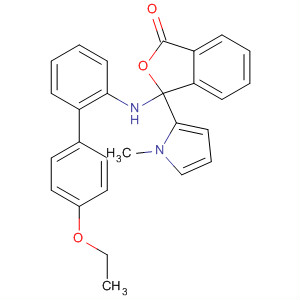 1(3H)-Isobenzofuranone,3-[(4-ethoxyphenyl)phenylamino]-3-(1-methyl-1H-pyrrol-2-yl)-