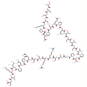 L-Serine,L-seryl-L-seryl-L-seryl-L-seryl-L-lysyl-L-a-aspartyl-L-prolyl-L-prolyl-L-seryl-L-glutaminyl-L-prolyl-L-leucyl-L-threonyl-L-seryl-L-threonyl-L-seryl-L-threonyl-L-prolyl-L-threonyl-L-prolylglycyl-L-alanyl-L-seryl-L-arginyl-L-arginyl-L-seryl-L-seryl