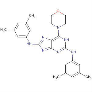 1H-Purine-2,8-diamine, N,N'-bis(3,5-dimethylphenyl)-6-(4-morpholinyl)-