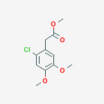 methyl (2-chloro-4,5-dimethoxyphenyl)acetate