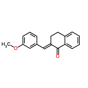 (2E)-2-(3-methoxybenzylidene)-3,4-dihydronaphthalen-1(2H)-one