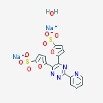 3-(2-PYRIDYL)-5,6-BIS(5-SULFO-2-FURYL)-1 ,2,4-TRIAZINE, DINA SALT/XH20