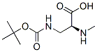 Alanine,3-[[(1,1-dimethylethoxy)carbonyl]amino]-N-methyl-
