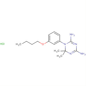1,3,5-Triazine-2,4-diamine,1-(3-butoxyphenyl)-1,6-dihydro-6,6-dimethyl-, monohydrochloride
