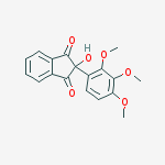 2-hydroxy-2-(2,3,4-trimethoxyphenyl)-1H-indene-1,3(2H)-dione