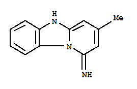 Pyrido[1,2-a]benzimidazol-1(5H)-imine,3-methyl-