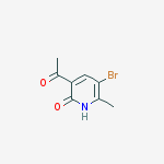 3-acetyl-5-bromo-6-methyl-2(1H)-Pyridinone