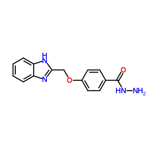 4-(1H-benzimidazol-2-ylmethoxy)benzohydrazide