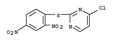 4-chloro-2-[(2,4-dinitrophenyl)sulfanyl]pyrimidine