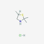 2,2,5-trimethyl-1,3-thiazolidine hydrochloride