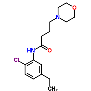 N-(2-CHLORO-5-ETHYL-PHENYL)-4-MORPHOLIN-4-YL-BUTANAMIDE