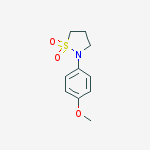 2-(4-Methoxyphenyl)isothiazolidine 1,1-dioxide