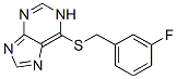 6-(m-Fluorobenzylthio)-1H-purine