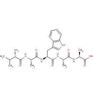 L-Alanine, L-valyl-L-alanyl-L-tryptophyl-L-alanyl-