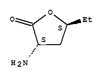 2(3H)-Furanone,3-amino-5-ethyldihydro-, (3S,5S)-