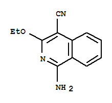 4-Isoquinolinecarbonitrile,1-amino-3-ethoxy-