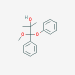1-methoxy-2-methyl-1-phenoxy-1-phenylpropan-2-ol