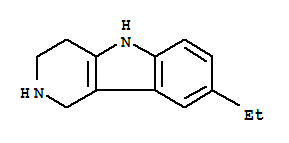 1H-PYRIDO[4,3-B]INDOLE,8-ETHYL-2,3,4,5-TETRAHYDRO-