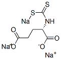 N-(Sodiothiocarbonothioyl)-L-glutamic acid disodium salt