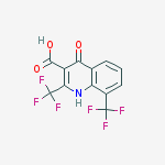 4-Hydroxy-2,8-bis(trifluoromethyl)quinoline-3-carboxylic acid