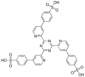 2,4,6-Tris[4-(4-sulfophenyl)-2-pyridyl]-1,3,5-triazine