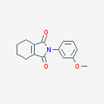 2-(3-methoxyphenyl)-4,5,6,7-tetrahydroisoindole-1,3-dione