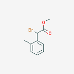 Benzeneacetic acid, a-bromo-2-methyl-, methyl ester
