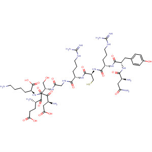 L-Lysine,L-asparaginyl-L-tyrosyl-L-arginyl-L-cysteinyl-L-arginylglycyl-L-a-glutamyl-L-a-aspartyl-L-seryl-