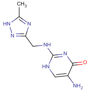 4(1H)-Pyrimidinone,5-amino-2-[[(5-methyl-1H-1,2,4-triazol-3-yl)methyl]amino]-