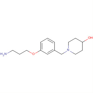 4-Piperidinol, 1-[[3-(3-aminopropoxy)phenyl]methyl]-