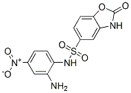 N-(2-Amino-4-nitrophenyl)-2,3-dihydro-2-oxo-5-benzoxazolesulfonamide