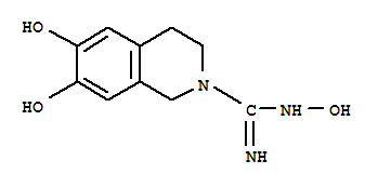 2(1H)-Isoquinolinecarboximidamide,3,4-dihydro-N,6,7-trihydroxy-