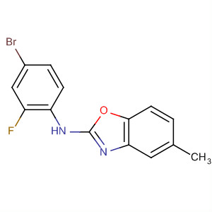 2-Benzoxazolamine, N-(4-bromo-2-fluorophenyl)-5-methyl-