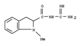 1H-INDOLE-2-CARBOXAMIDE,N-(AMINOIMINOMETHYL)-2,3-DIHYDRO-1-METHYL-