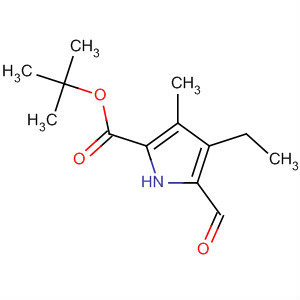 1H-Pyrrole-2-carboxylic acid, 4-ethyl-5-formyl-3-methyl-,1,1-dimethylethyl ester
